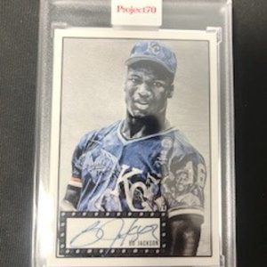 Topps Project 70, Bo Jackson Baseball Card by Lauren Taylor.